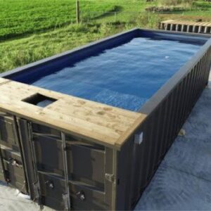 Piscina de contenedores de 20 pies