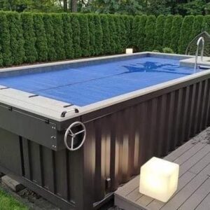 Piscinas con contenedores de 20 pies