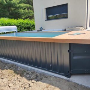 Contenedor piscina 20 pies