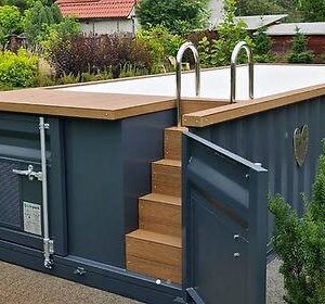 Contenedor piscina premium